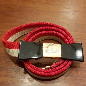 Kate Spade stretch bow belt